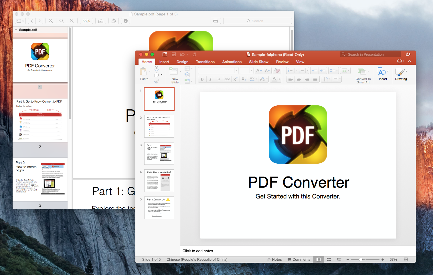 powerpoint for mac pdf quality